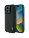 Etui Mercedes MEHCP16L23RBCSK Apple iPhone 16 Pro hardcase MB Curved Stitches Leather černý/black