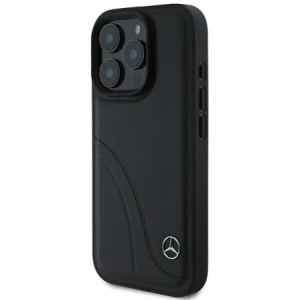 Kup Mercedes MEHCP16L23RBCSK Apple iPhone 16 Pro Hartschale MB Gebogene Nähte Leder schwarz - MRS157 - {ean13} - Sklep Home Screen