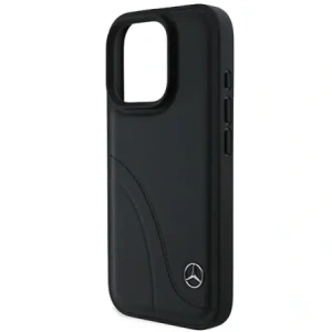 Kup Mercedes MEHCP16L23RBCSK Apple iPhone 16 Pro Hartschale MB Gebogene Nähte Leder schwarz - MRS157 - {ean13} - Sklep Home Screen