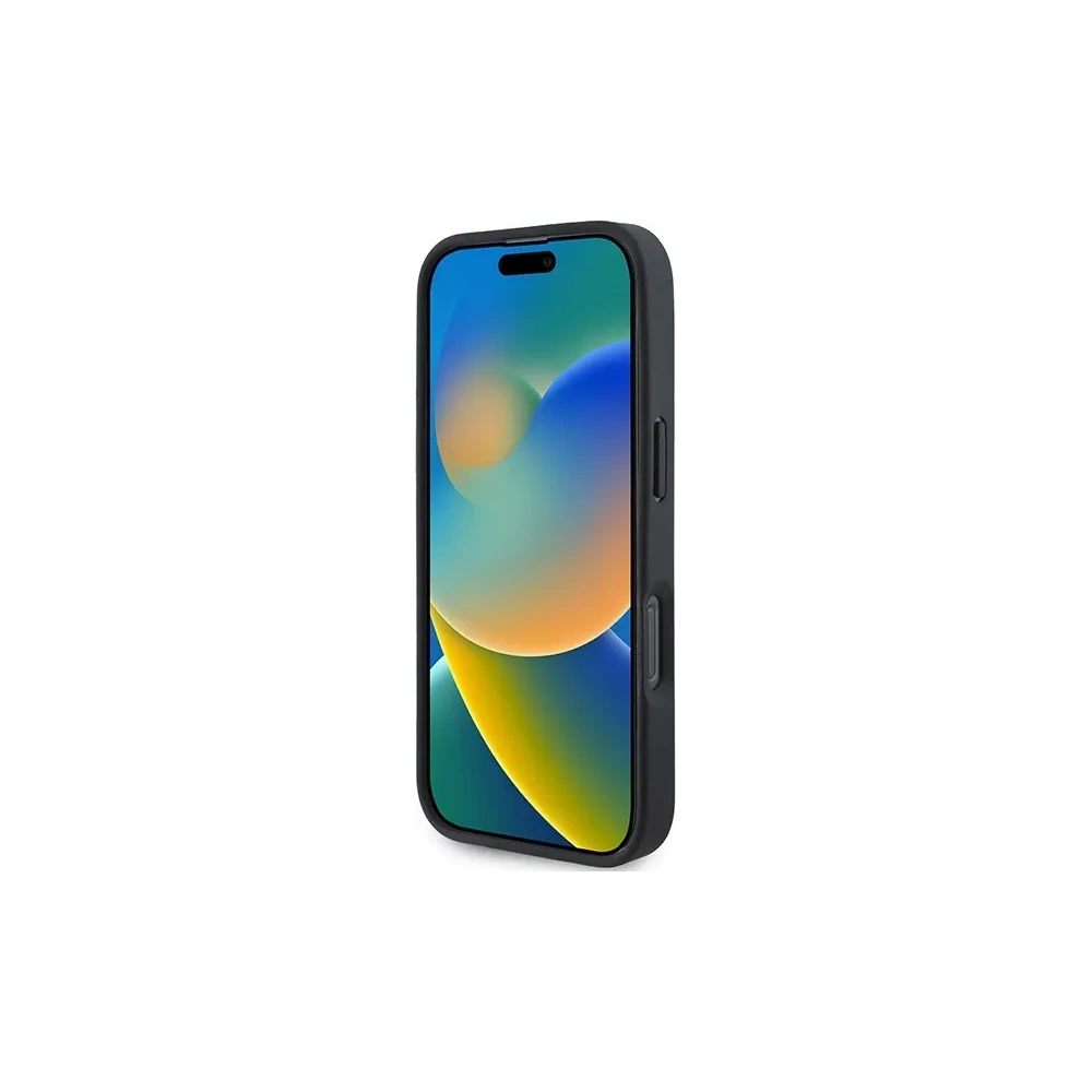 Etui Mercedes MEHCP16L23RWRSK Apple iPhone 16 Pro hardcase MB Waves Leather czarny/black