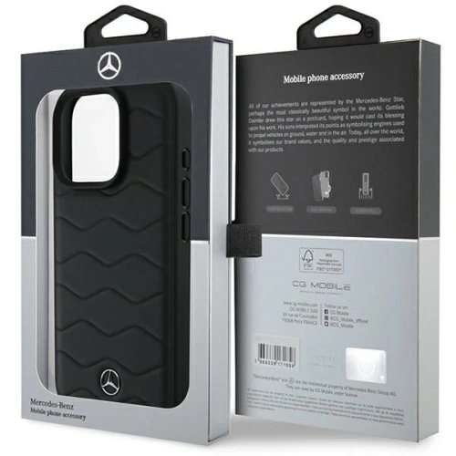 Kup Mercedes MEHCP16L23RWRSK Apple iPhone 16 Pro Hardcase MB Waves Leder schwarz - MRS158 - {ean13} - Sklep Home Screen