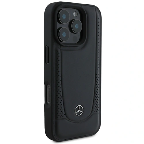 Kup Mercedes MEHCP16LARMBK Apple iPhone 16 Pro Hardcase Leder Urban Schwarz - MRS159 - {ean13} - Sklep Home Screen