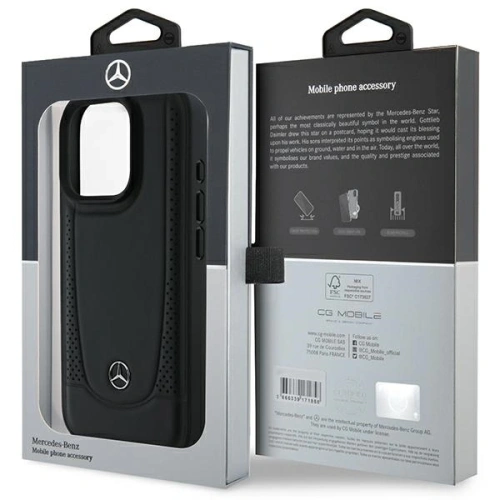 Kup Mercedes MEHCP16LARMBK Apple iPhone 16 Pro Hardcase Leder Urban Schwarz - MRS159 - {ean13} - Sklep Home Screen