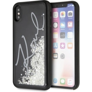 Kup Karl Lagerfeld KLHCPXPH2IR iPhone X/Xs schwarz/schwarz Glitter Signature - leuchtet im Dunkeln - KLD215BLK - {ean13} - Sklep Home Screen