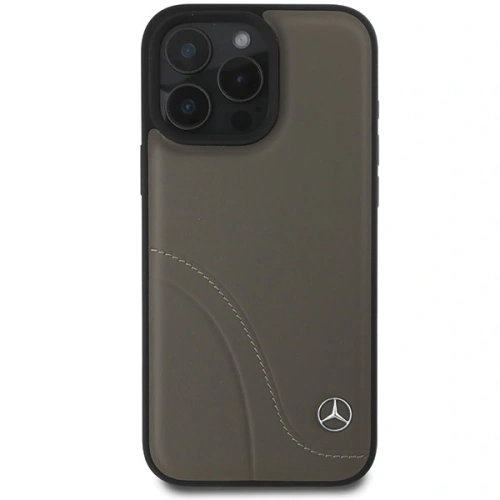 Kup Mercedes MEHCP16X23RBCSB Apple iPhone 16 Pro Max Hardcase MB Curved Stitches Leder braun - MRS161 - {ean13} - Sklep Home Screen