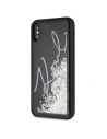 Kup Karl Lagerfeld KLHCPXPH2IR iPhone X/Xs schwarz/schwarz Glitter Signature - leuchtet im Dunkeln - KLD215BLK - {ean13} - Sklep Home Screen
