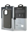 Kup Mercedes MEHCP16X23RBCSB Apple iPhone 16 Pro Max carcasă din plastic cu cusături curbate din piele maro - MRS161 - {ean13} - Sklep Home Screen