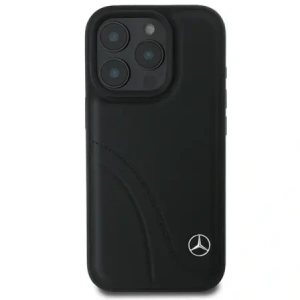 Kup Mercedes MEHCP16X23RBCSK Apple iPhone 16 Pro Max hardcase MB cusături curbe din piele neagră - MRS162 - {ean13} - Sklep Home Screen