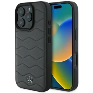 Kup Mercedes MEHCP16X23RWRSA Apple iPhone 16 Pro Max Hardcase MB Waves Leder antrazit grau - MRS163 - {ean13} - Sklep Home Screen