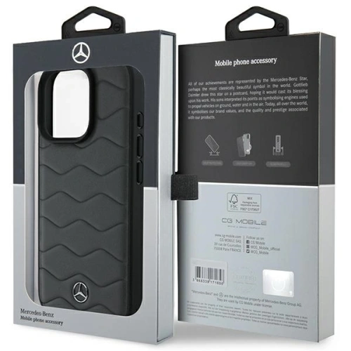 Kup Mercedes MEHCP16X23RWRSA Apple iPhone 16 Pro Max Hardcase MB Waves Leder antrazit grau - MRS163 - {ean13} - Sklep Home Screen