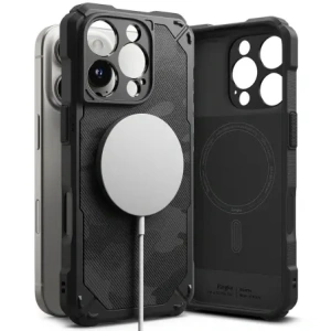Kup Etui Ringke Rugged Gear Magnetic MagSafe Apple iPhone 16 Pro Max Camo Black - RGK11671 - {ean13} - Sklep Home Screen
