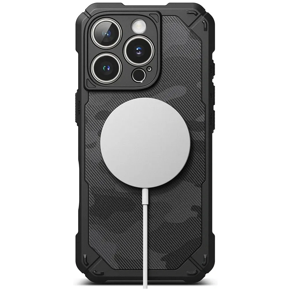 Etui Ringke Rugged Gear Magnetic MagSafe Apple iPhone 16 Pro Camo Black