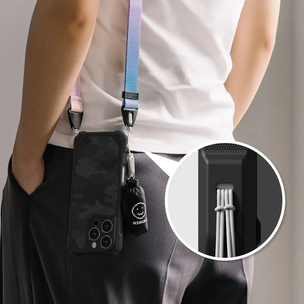 Etui Ringke Rugged Gear Magnetic MagSafe Apple iPhone 16 Pro Camo Black