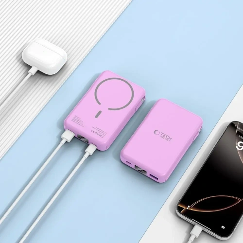 Buy Tech-Protect PB31 LifeMag MagSafe 10000mah powerbank 15W Lavender - THP3429 - {ean13} - Home Screen Store Europe