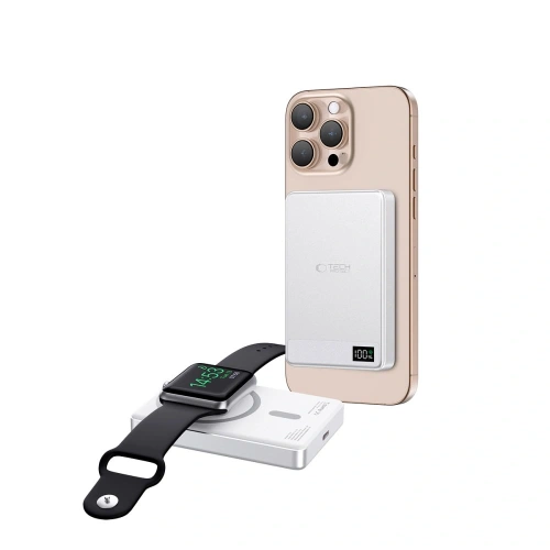 Kup Tech-Protect PB33 LifeMag MagSafe 5000mah powerbank 15W Argintiu - THP3430 - {ean13} - Sklep Home Screen