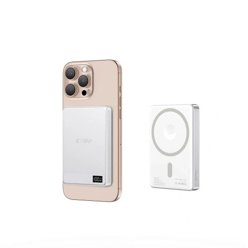 Kup Tech-Protect PB33 LifeMag MagSafe 5000mah powerbank 15W Ezüst - THP3430 - {ean13} - Sklep Home Screen