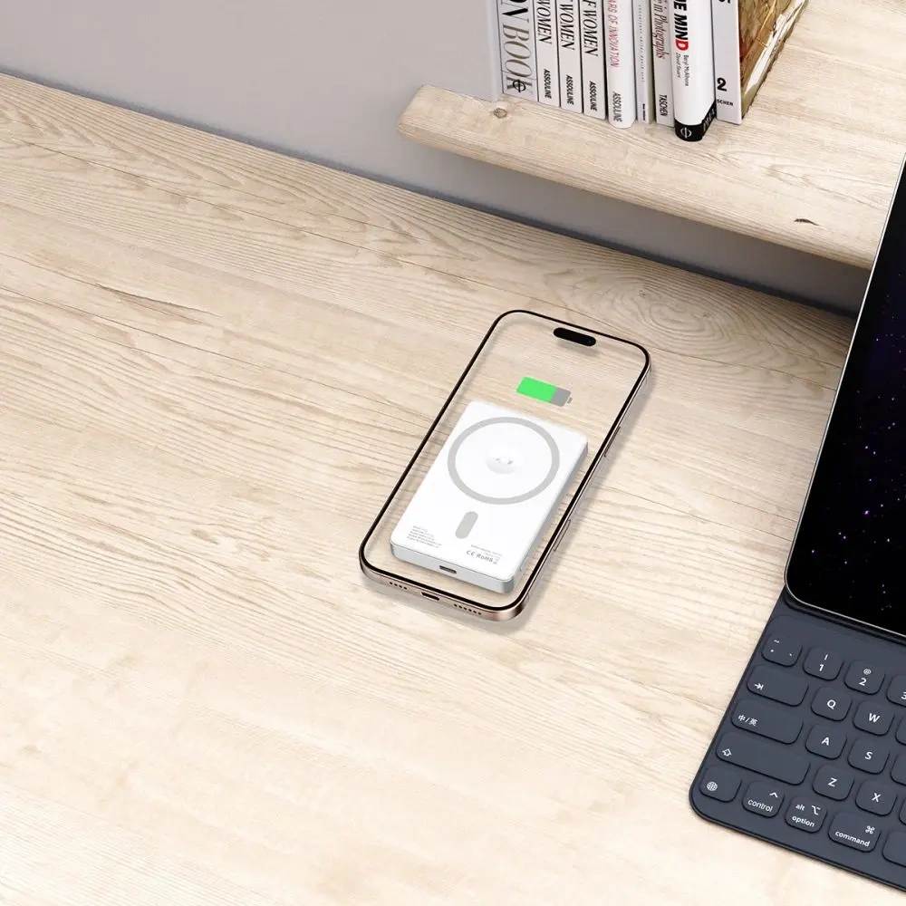 Powerbank Tech-Protect PB33 LifeMag MagSafe 5000mah 15W Silver