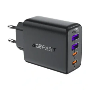 Kup Acefast A61 GaN 4-portos töltő 2xUSB-A, 2xUSB-C PD 45W EU (fekete) - ACE89 - {ean13} - Sklep Home Screen