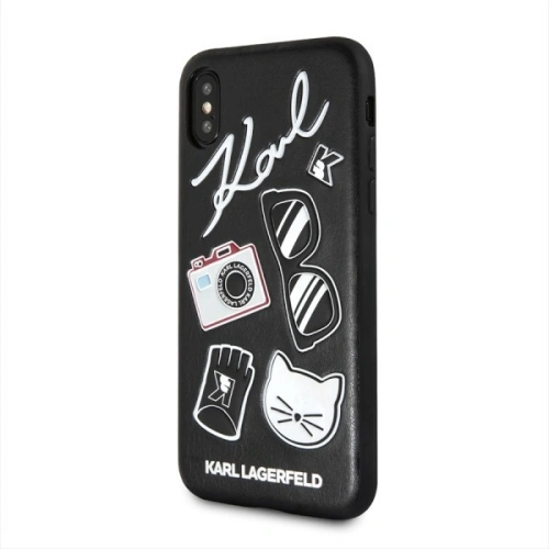 Kup Karl Lagerfeld KLHCPXPIN iPhone X/Xs hardcase černý/black Pins - KLD216BLK - {ean13} - Sklep Home Screen
