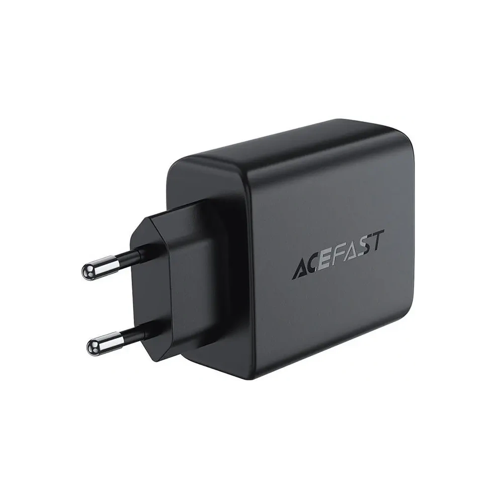 Ładowarka 4-portowa Acefast A61 GaN 2xUSB-A, 2xUSB-C PD 45W EU (czarna)
