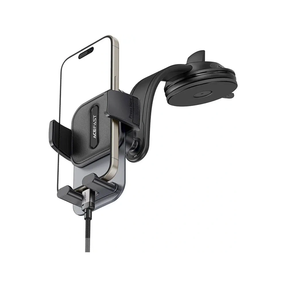 Uchwyt samochodowy na deskę rozdzielczą Acefast D26 (czarny)