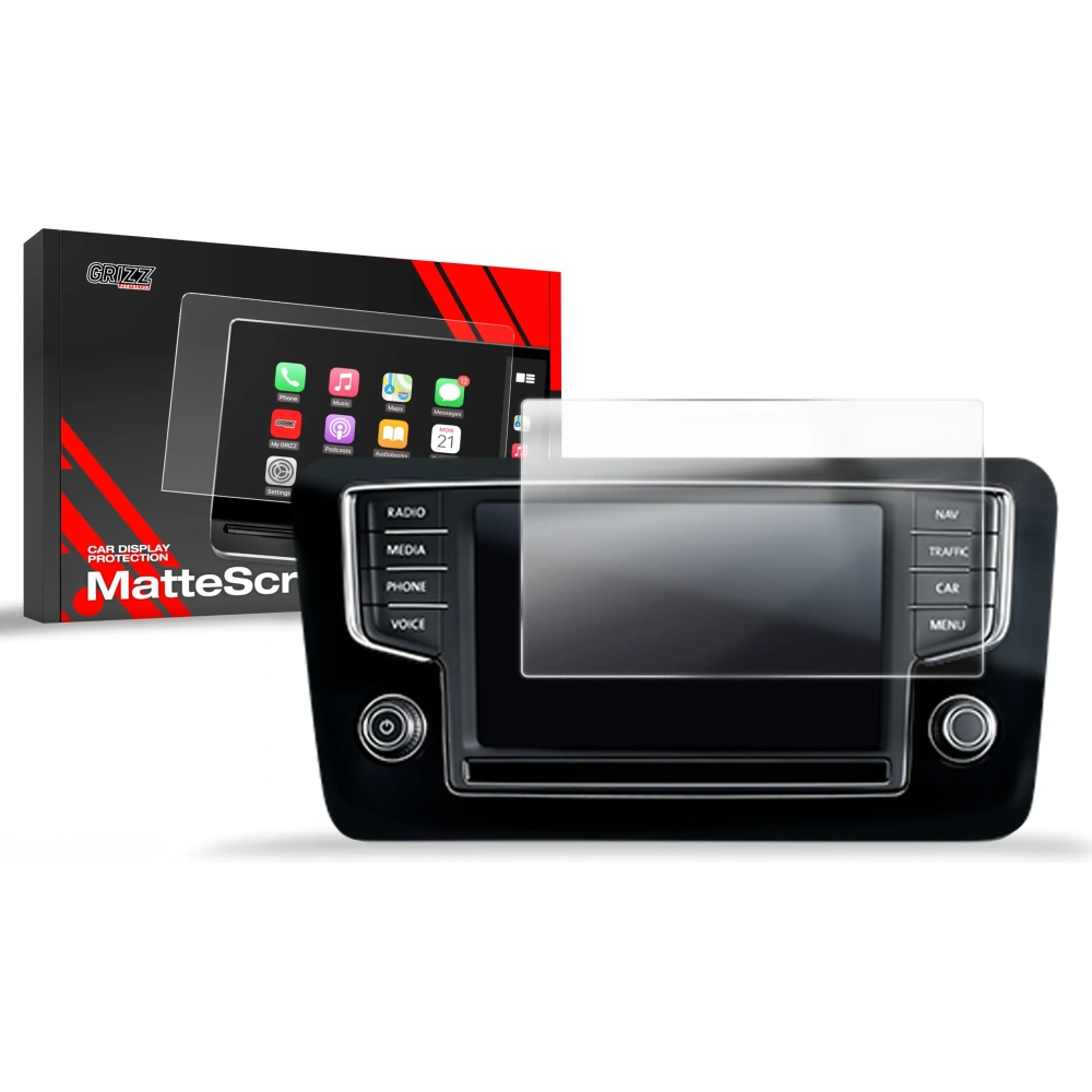 Folia matowa GrizzGlass CarDisplay Protection do Volkswagen Tiguan 2 Discover Media 2017-2019