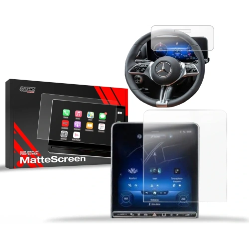 Kup Matte GrizzGlass CarDisplay Schutz Mercedes S Klasse W223 Sensor 2020-2024 [2in1] - GRZ11839 - {ean13} - Sklep Home Screen