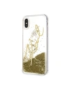 Kup Karl Lagerfeld KLHCPXSGGO iPhone X/Xs Gold/Gold Hartschalengehäuse Signature Liquid Glitter - KLD218GLD - {ean13} - Sklep Home Screen