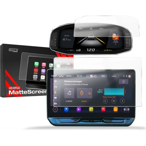 Kup Matte GrizzGlass Protecție CarDisplay pentru Seat Leon 4 12,9" Facelift 2024 [2in1] - GRZ11844 - {ean13} - Sklep Home Screen