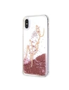 Kup Karl Lagerfeld KLHCPXSGPI iPhone X/Xs rózsaszín-arany/pink gold kemény hátlap Signature Liquid Glitter - KLD219RS - {ean13} - Sklep Home Screen