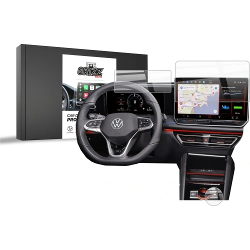Kup Fólie keramická GrizzGlass CarDisplay Protection pro Volkswagen VW Tayron 15" 2024 [3w1] - GRZ11870 - {ean13} - Sklep Home Screen