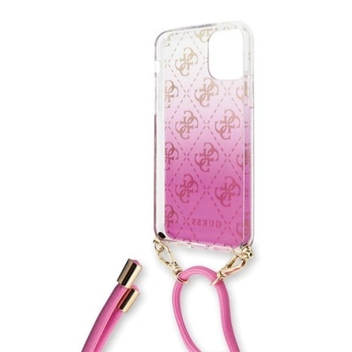 Kup Etui Guess GUHCN65WO4GPI Apple iPhone 11 Pro Max różowy/pink hard case 4G Gradient - GUE301PNK - {ean13} - Sklep Home Screen