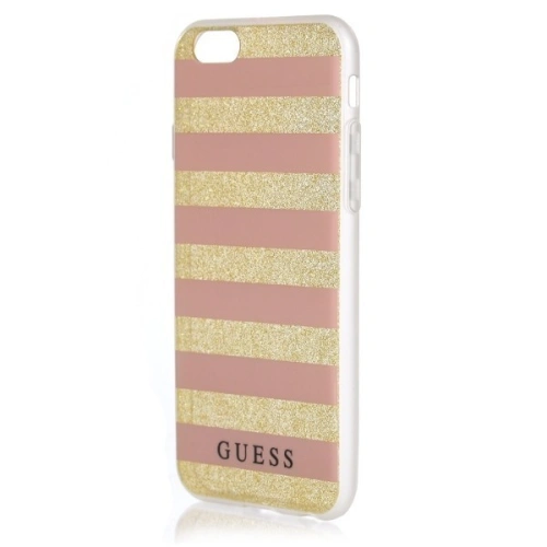 Kup Etui Guess GUHCP6STGPI Apple iPhone 6/6S růžový tvrdý obal Ethnic Chic Stripes 3D - GUE302PNK - {ean13} - Sklep Home Screen