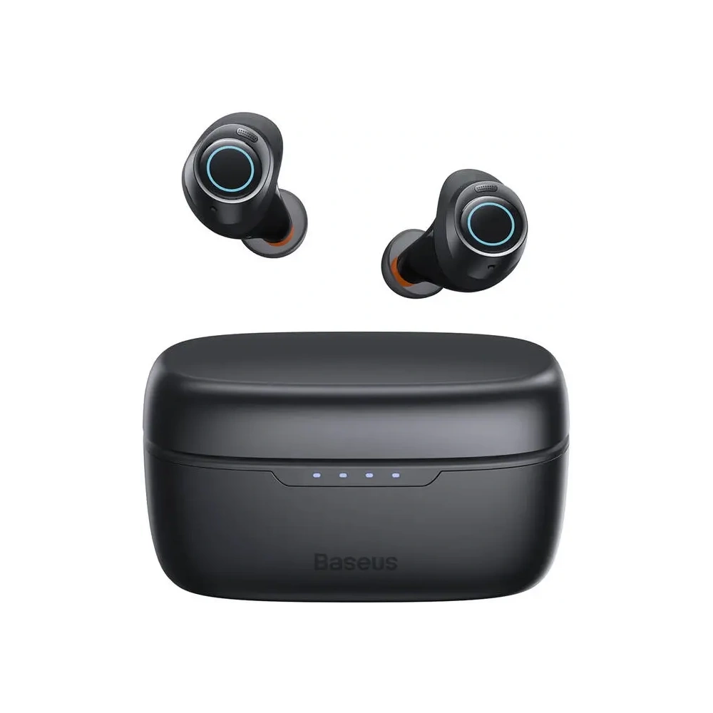 Bezprzewodowe słuchawki dokanałowe TWS Baseus MA10 BT 5.3 (czarny)