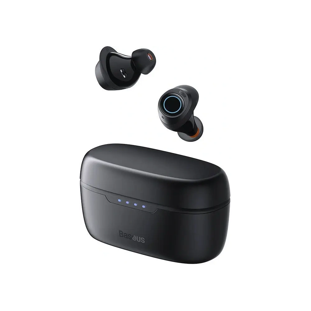 Bezprzewodowe słuchawki dokanałowe TWS Baseus MA10 BT 5.3 (czarny)
