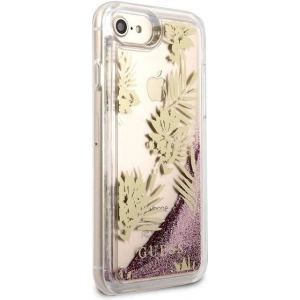 Kup Guess Apple Tasche GUHCP7GLUPPI iPhone SE 2022/SE 2020/8/7 rosa/rosa Hartschale Palm Springs Glitter Liquid - GUE305PNK - {ean13} - Sklep Home Screen