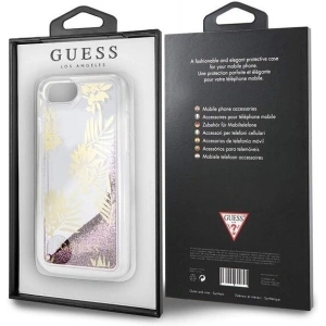 Kup Guess Apple Tasche GUHCP7GLUPPI iPhone SE 2022/SE 2020/8/7 rosa/rosa Hartschale Palm Springs Glitter Liquid - GUE305PNK - {ean13} - Sklep Home Screen