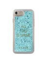 Kup Etui Guess GUHCP7GLUQBL Apple iPhone SE 2022/SE 2020/8/7 modré/blue tvrdý kryt Liquid Glitter Party - GUE307BLU - {ean13} - Sklep Home Screen