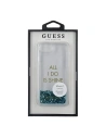 Kup Etui Guess GUHCP7GLUQBL Apple iPhone SE 2022/SE 2020/8/7 modré/blue tvrdý kryt Liquid Glitter Party - GUE307BLU - {ean13} - Sklep Home Screen
