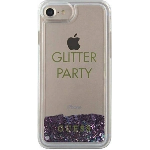 Buy Guess GUHCP7GLUQPU Apple iPhone SE 2022/SE 2020/8/7 purple hard case Liquid Glitter Party - GUE308PRP - {ean13} - Home Screen Store Europe
