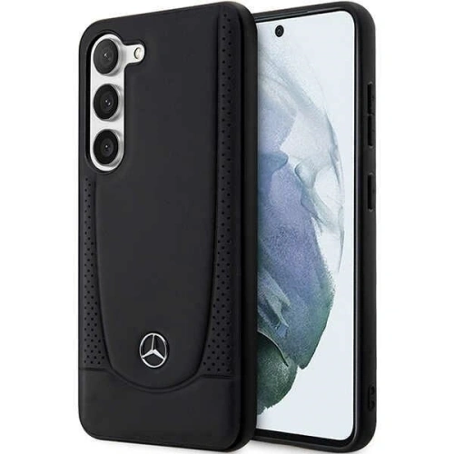 Kup Etui Mercedes MEHCS23MARMBK Samsung Galaxy S23+ Plus tvrdý obal kožený Urban černý/black - MRS195 - {ean13} - Sklep Home Screen