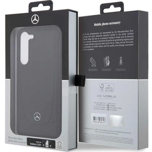 Kup Mercedes MEHCS23MARMBK Samsung Galaxy S23+ Plus Hardcase Leder Urban Schwarz - MRS195 - {ean13} - Sklep Home Screen