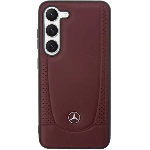 Kup Etui Mercedes MEHCS23MARMRE Samsung Galaxy S23+ Plus hardcase Kožené Urban Bengale červené/red - MRS196 - {ean13} - Sklep Home Screen
