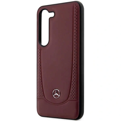 Kup Etui Mercedes MEHCS23MARMRE Samsung Galaxy S23+ Plus hardcase Kožené Urban Bengale červené/red - MRS196 - {ean13} - Sklep Home Screen