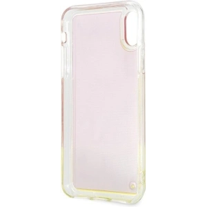 Guess GUHCPXGLCPI iPhone X/Xs pink hard case California Glow in the dark