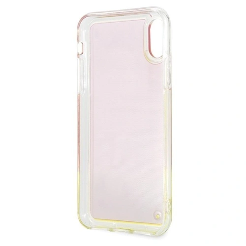 Buy Guess GUHCPXGLCPI iPhone X/Xs pink hard case California Glow in the dark - GUE313PNK - {ean13} - Home Screen Store Europe