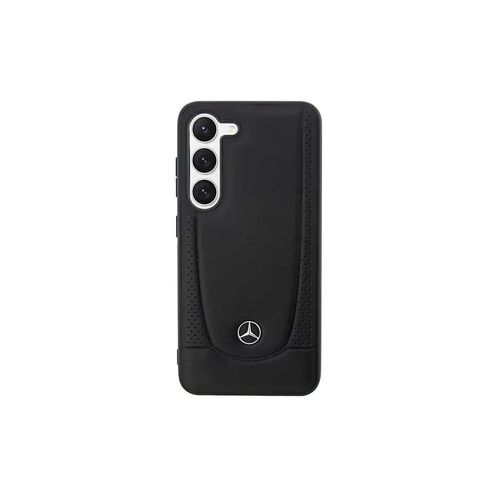 Etui Mercedes MEHCS23SARMBK Samsung Galaxy S23 hardcase Leather Urban czarny/black