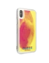 Buy Guess GUHCPXGLCPI iPhone X/Xs pink hard case California Glow in the dark - GUE313PNK - {ean13} - Home Screen Store Europe