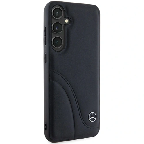 Kup Mercedes MEHCS24M23RBCSK Samsung Galaxy S24+ Plus Hardcase Leder mit gebogenen Nähten schwarz - MRS200 - {ean13} - Sklep Home Screen