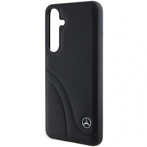 Kup Mercedes MEHCS24M23RBCSK Samsung Galaxy S24+ Plus Hardcase Leder mit gebogenen Nähten schwarz - MRS200 - {ean13} - Sklep Home Screen